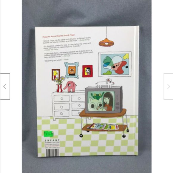 Anna Froga I Dunno Anouk Ricard ENGLISH 2013 Comic Hard Cover Drawn & Quarterly - Picture 2 of 2